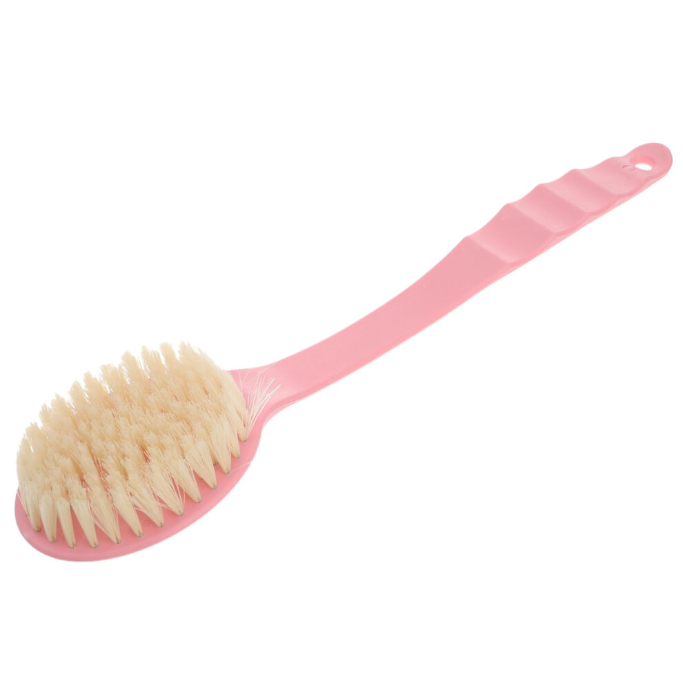 Long Handle Back Scrubber Bath Brush with Soft Bristles for Deep Pore Cleaning and Gentle Exfoliation