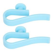 Ganchos para bolsas de praia, duas funções, ampla gama de aplicações. Suporte de acessórios de plástico premium para chaves, fones de ouvido,