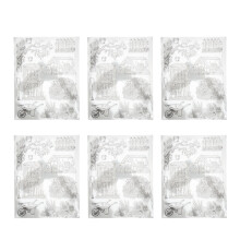 Wiederverwendbare, transparente Stempel für DIY-Bastelarbeiten, Hausmuster-Stempel aus Gummi mit Gartenmotiven, hautfreundliche Silikonstempel,