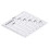 5 Pcs Acrylic Quilting Ruler Set with Precise Scale and MultiShape Patchwork Templates for Sewing 4