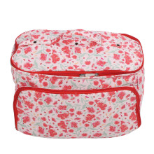 Contenedor de herramientas de ganchillo con diseño ligero y portátil, bolsa de punto con múltiples bolsillos interiores para organizar el