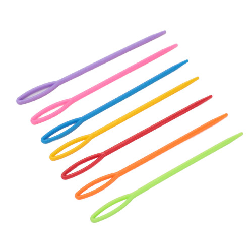 Plastic Yarn Needles Multi Functional Craft Tools Stimulate Learning And Creativity Smooth And Durable Easy Threading Large Eye 1000 Pieces 2