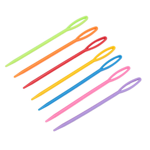 Plastic Yarn Needles Multi Functional Craft Tools Stimulate Learning And Creativity Smooth And Durable Easy Threading Large Eye 1000 Pieces 1