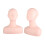 Mannequin Head with Realistic Skin Texture for Makeup and Eyelash Extension Training 2