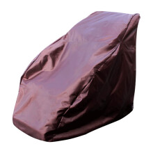 Waterproof Oxford Fabric Massage Chair Cover with Zipper, UV Resistant Recliner Protector 54x31.5x49in