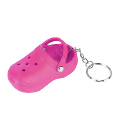 Non Toxic Keychain, High Quality Alloy Alternative Silicone Shoe Charm, Mini Cute Shoes Style Keychain with Aesthetic Piece Jewelry Look, Durable