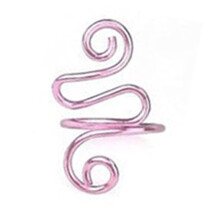 Yarn Tension Control Ring for Crochet, Zigzag Grip Finger Ring with Durable Construction, Non-deforming Multi-purpose Tool for Comfortable Knitting &
