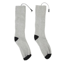 Chaussettes thermiques chauffantes électriques, chaussettes d'hiver, technologie de chauffage rapide, chaussettes chauffantes rechargeables pour un