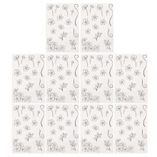 Fournitures de nail art - Stickers pour ongles - Décoration florale - Transfert d'eau - Décalcomanies pour ongles - Décoration exquise et