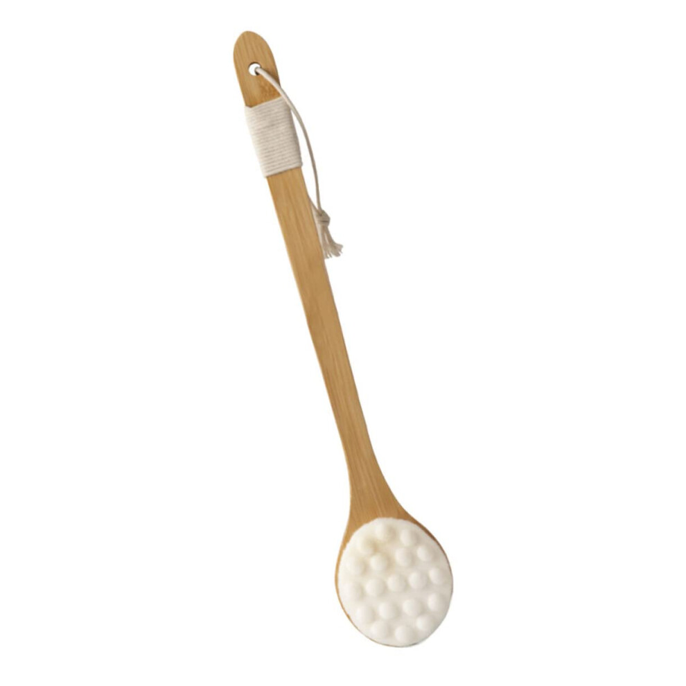 Back Scrubber with Long Handle Shower Body Brush for Gentle Exfoliation and Spa Massage