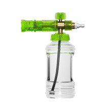 Foam Cannon Car Wash Sprayer 4000PSI Pressure Adjustable Foam Thickness Stainless Brass