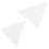 8pcs Icing Spatulas For Cakes In White Plastic For Baking 4