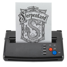Tattoo Stencil Printer with Precision Output, Smart Heat Adjustment and Ink Operation, Black