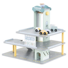 Jogo de garagem em 3 níveis com elevador 50 x 40 x 47 cm favorece