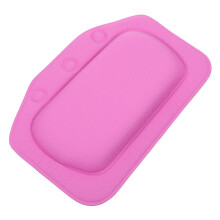 Bath Pillow with Neck and Head Support, Ergonomic Tub Cushion with Secure Suction Grip for Adults
