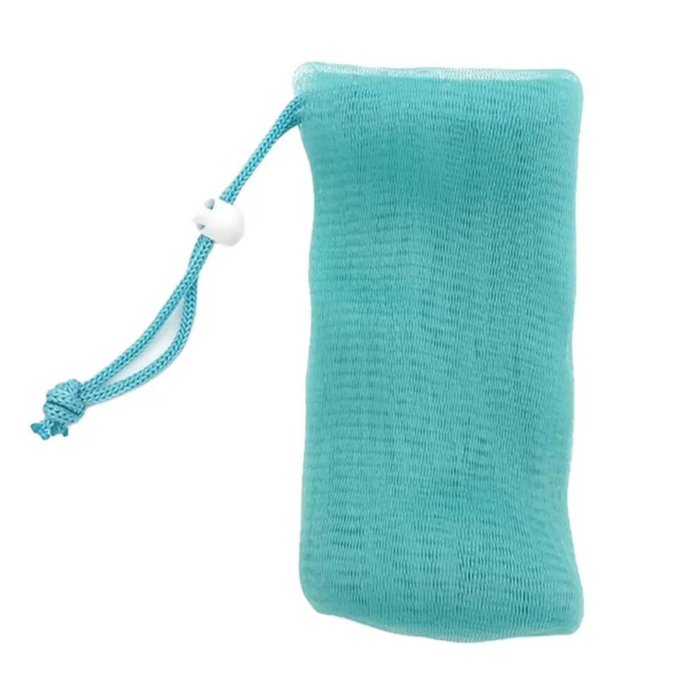 8PCS Exfoliating Soap Saver Bag with Drawstring, Foaming Mesh Pouch for Handmade Soap and Shower