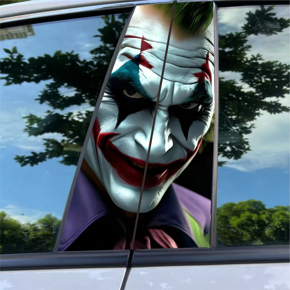 Photos - Other Electrical Equipment  NEW Car Center Pillar Sticker Car Door Pillar Decals Black Wolf Engulfed In Sticker(XC03)