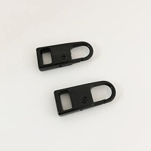 2PC Metal Zipper Pull Kit for Sliders, DIY Sewing Accessories for Bags and Clothing