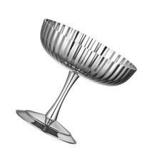 Stainless Steel Dessert Bowl with Double Layer Insulation, Tall Footed Ice Cream Serving Cup Dishwasher Safe
