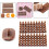 Decorative Printing Stencils with Multiple Design Patterns for DIY Craft and Rustic Brown Finish 3