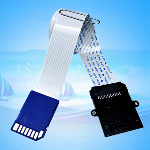 3X  to  Card Extension Cable Card Read Adapter Flexible Extender Micro- to /SDHC/SDXC 1