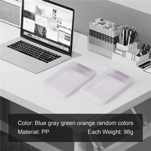 5 PCS 3.5 "Portable IDE  HDD External Case Hard Drive Case Hard Case Plastic Protection case 1
