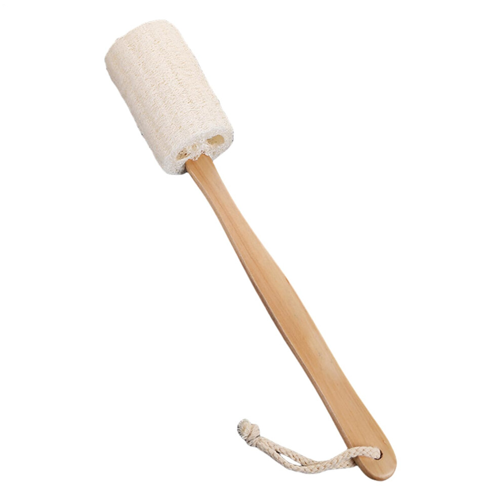 Back Scrubber with Long Handle for Shower, Loofah Back Brush for Gentle Exfoliation and Spa Use