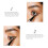 Waterproof Winged Eyeliner Stamp Pen with QuickDrying Smudge Proof Formula Black 3