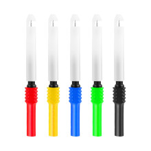 Multimeter Test Probe Set 4mm Back Pinning Fine Tip Pins for Automotive Connector Diagnostics 5 Pack