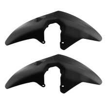 2X Motorfiets Voorwiel Spatbord Spatbord Spatlap  Spatbord Cover Geschikt voor  MT-07 MT07 2018-2023 Zwart