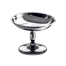 Elegant Metal Dessert Bowl for Ice Cream, Fruit and Snacks Durable Serving Cup for Home or Party