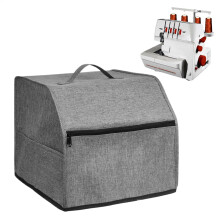 Waterproof Sewing Machine Cover with Pockets and Handle for Dustproof Storage and Travel