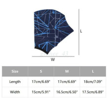 (Orange, S:17x15cm/6.69x5.91inch) HOT Neoprene Swimming Webbed Aerobics Aqua Gloves Resistance Training Swim Surfing
