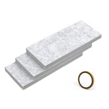 AC Window Insulation Kit with 3 Foam Panels, Energy Saving Seal, TrimtoFit for Noise Reduction