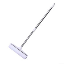 Long Handle Lint Roller with Telescopic Pole and 2 Pack Sticky Paper for Clothes, Furniture and Hard to Reach Dust