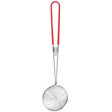 Stainless Steel Skimmer Spoon with Food Filtering Holes for Soups Stews and Kitchen Cooking