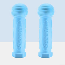 Kids Bike Handlebar Grips NonSlip Waterproof Rubber for Scooters 22mm Easy Install Blue Pair