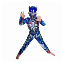 (M)Disguise Optimus Prime Costume Muscle Transformer Costumes for Boys Padded Character Jumpsuit