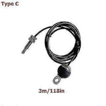(TypeC-3M)2m-5m Gym Cable Wire Rope Heavy Duty Steel Replacement Parts For Home Gym Fitness Cable Pulley Accessories Dia 5mm
