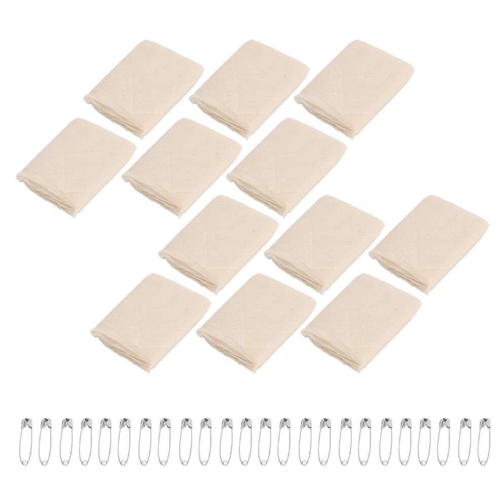 12pcs Gauze Triangular Bandage Set for Fractures & Support