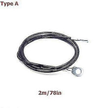 (TypeA-2M)2m-5m Gym Cable Wire Rope Heavy Duty Steel Replacement Parts For Home Gym Fitness Cable Pulley Accessories Dia 5mm