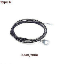 (TypeA-2.5M)2m-5m Gym Cable Wire Rope Heavy Duty Steel Replacement Parts For Home Gym Fitness Cable Pulley Accessories Dia 5mm