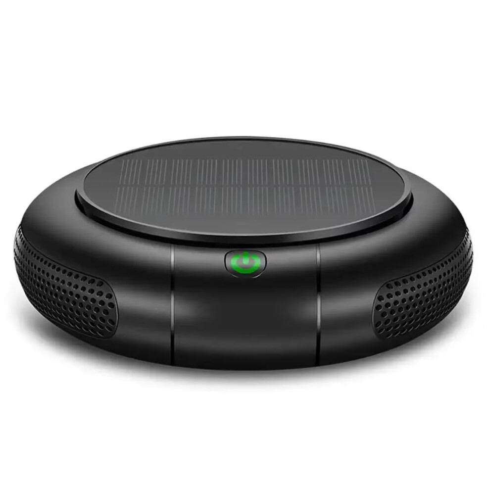 Solar Powered Hepa Car Air Purifier With Negative Ion Generator For Pm2.5 And Smoke Removal Ref: 8971 9365369703742
