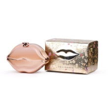 Black Sugar Lip Scrub Exfoliator and Moisturizer with BuiltIn Mirror and Brush for Dry Lips