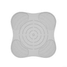 Silicone Heat Resistant Mat for FN101GY Air Fryer with NonSlip Grip, Dishwasher Safe, Gray