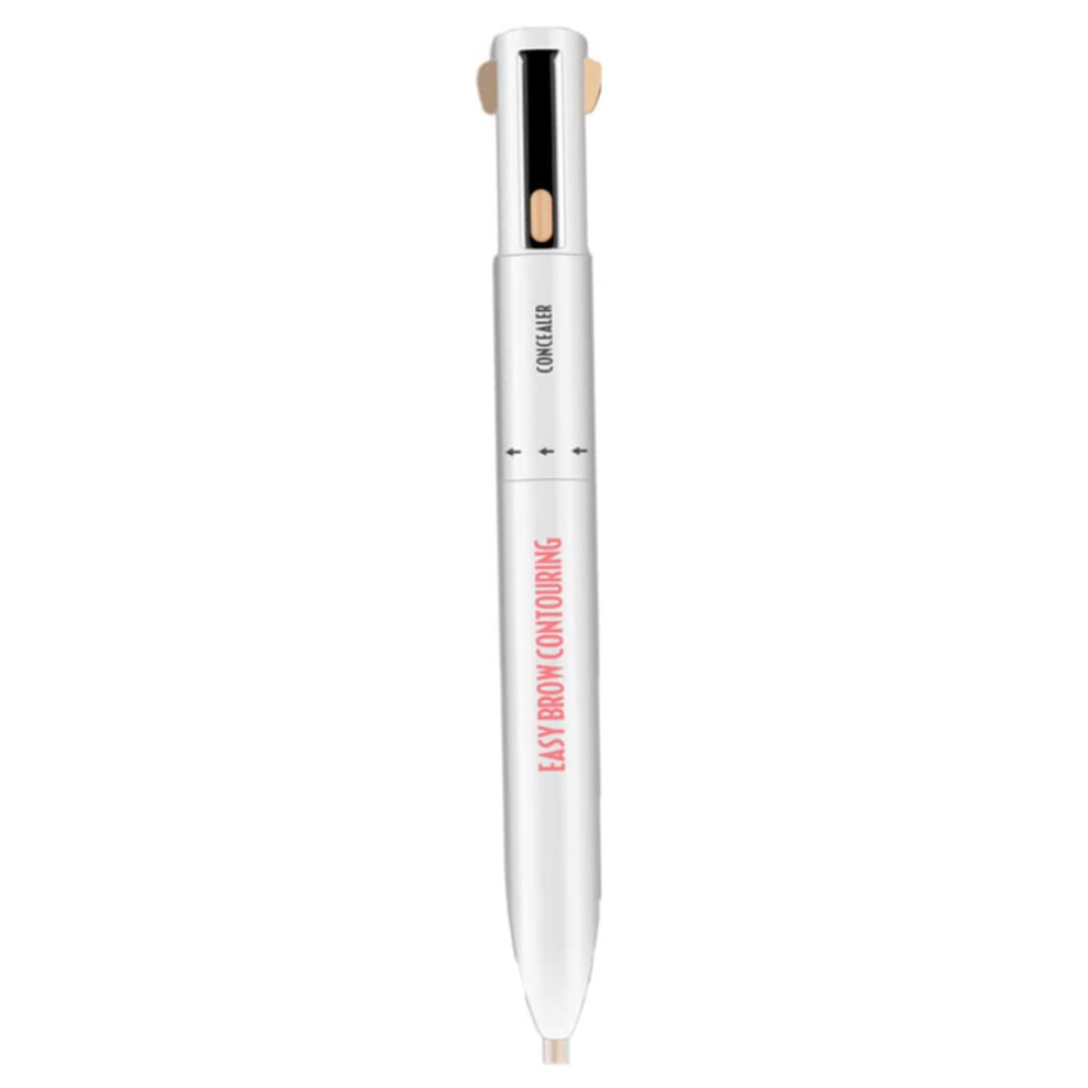 4 in 1 Brow Pencil Waterproof LongLasting Wear Blonde Eyebrow Contour and Highlighting Tool