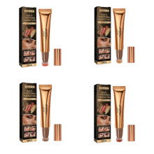 Contour Stick and Liquid Blush with Cushion Applicator, LongWear Cream Makeup, 4 Colors