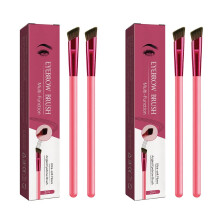 Eyebrow Pencil and 4D Hair Stroke Eyebrow Brush, Waterproof Long Lasting 3 in 1 Brow Tool (2 Sets)