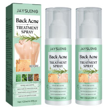 2 Pack Back Acne Spray with 2% Salicylic Acid and Tea Tree Oil for Body Acne Treatment