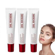 (3pcs)New Oil Sucker, Extreme Mattifying Alkaline Primer, Waterproof and Sweatproof Matte Primer, Oil Absorbing Primer Makeup for All Skin Types